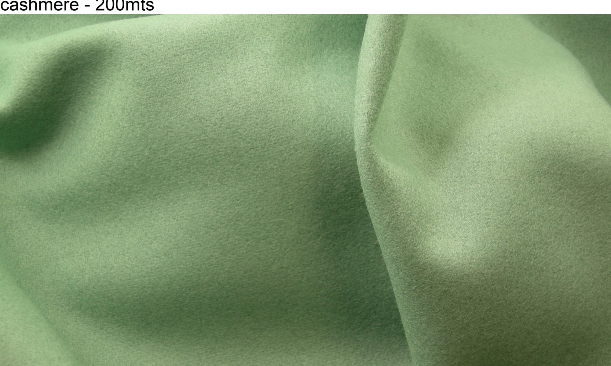 ART 7202 Mint cashmere blend jacket light coat fabric WIDTH cm150 WEIGHT gr400 COMPOSITION 70Virgin wool 25 Nylon polyammide 5 cashmere - 200mts