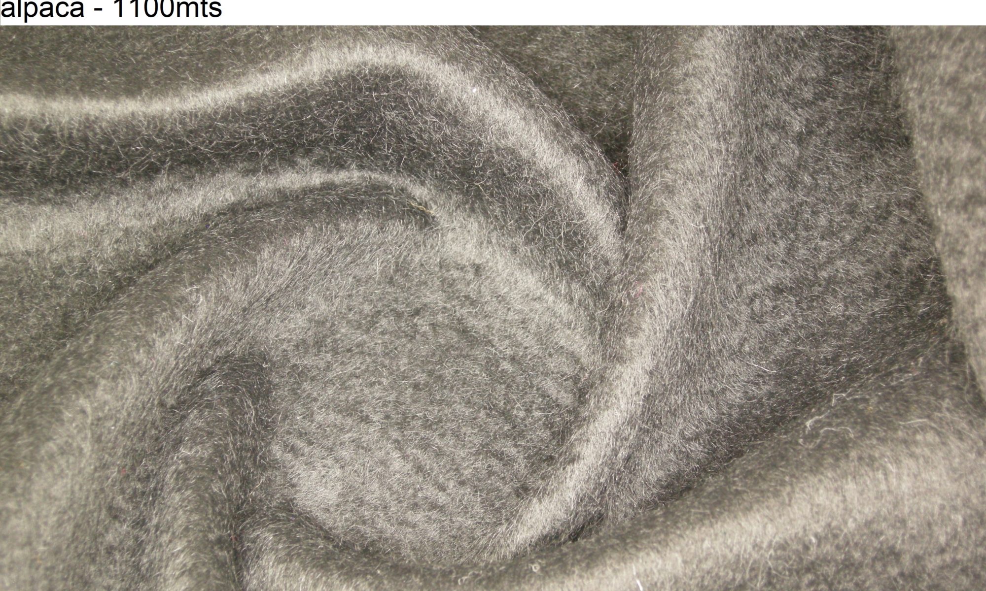 ART 7736 Black mohair alpaca hairy brushed coat fashion fabric WIDTH cm148 WEIGHT gr440 COMPOSITION 75 wool 15 polyammide 5 mohair 5 alpaca - 1100mts