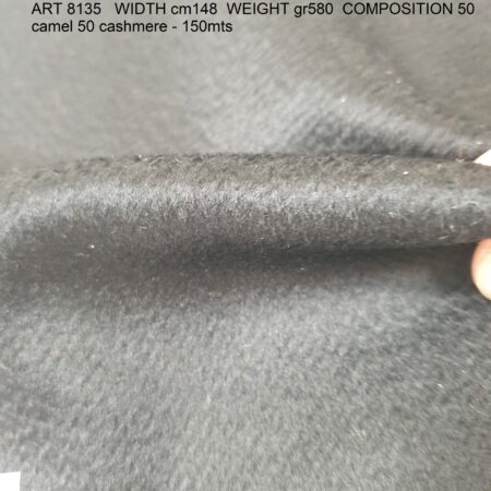 ART 8135 WIDTH cm148 WEIGHT gr580 COMPOSITION 50 camel 50 cashmere - 150mts